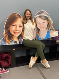 Big Head Cutout (Set Of 2)