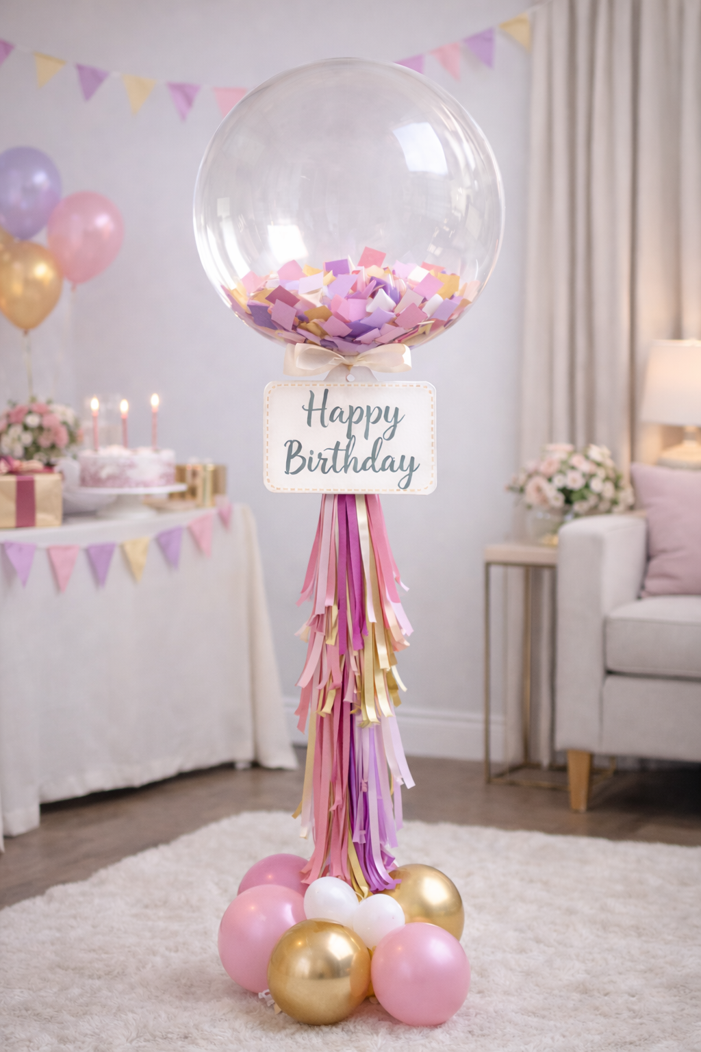 Helium: Clear Jumbo Balloon