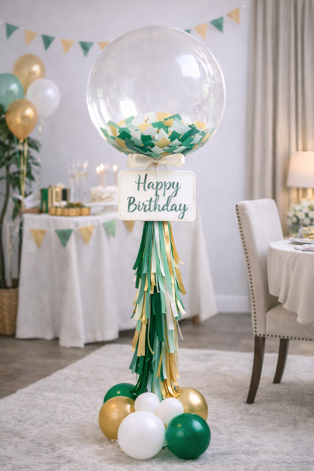 Helium: Clear Jumbo Balloon